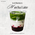 Iced Blueberry Matcha Latte