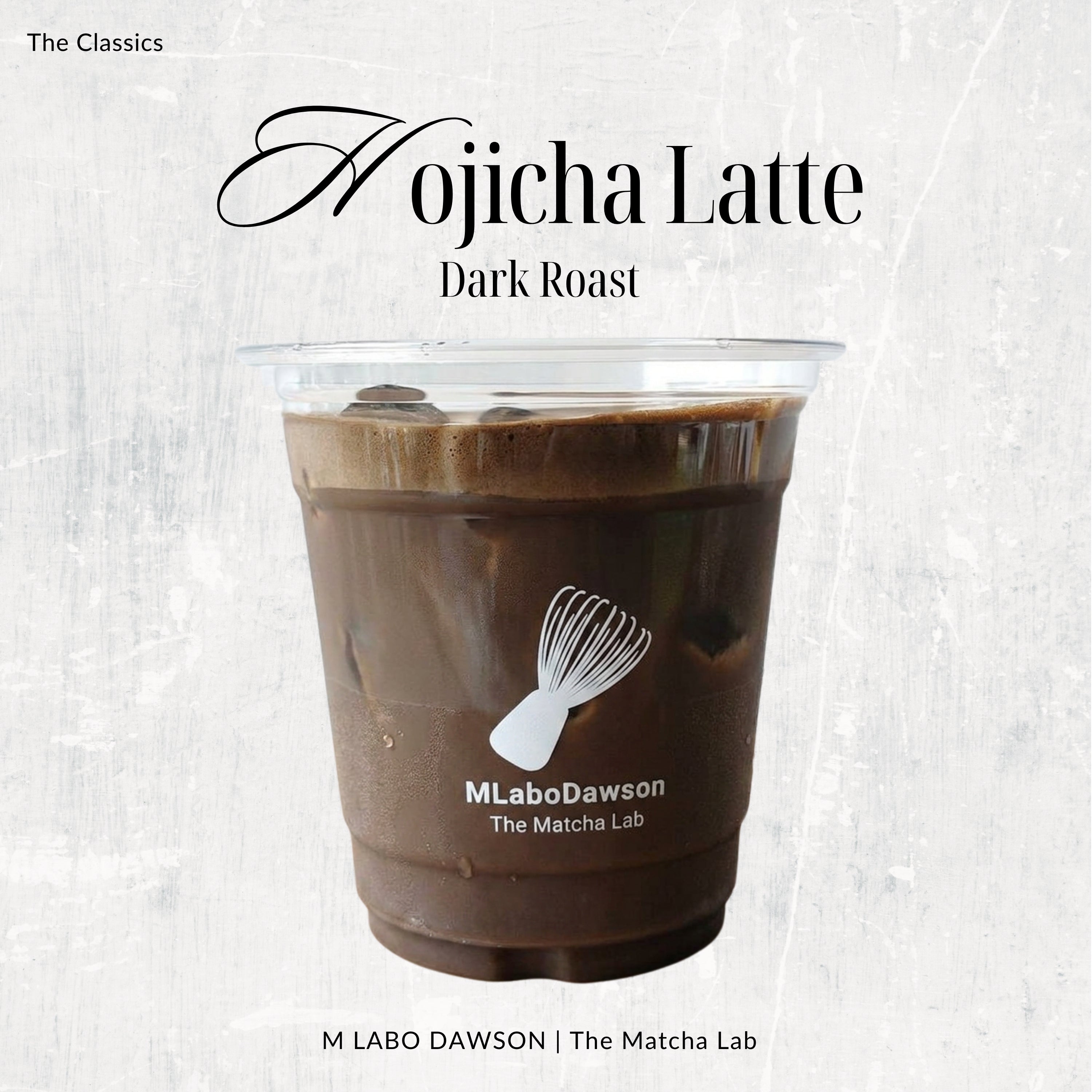 Classic Hojicha Latte (Dark Roast)