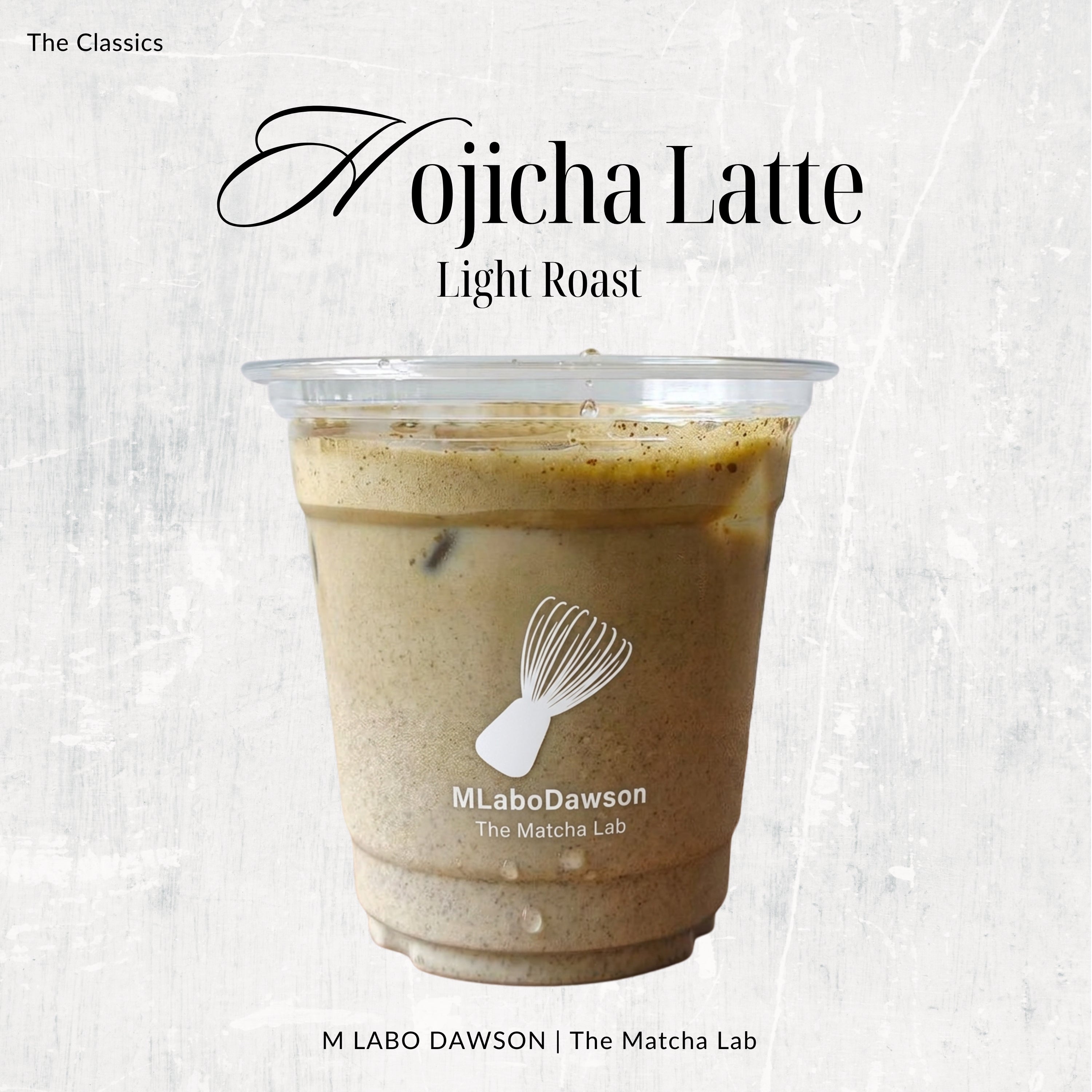 Classic Hojicha Latte (Light Roast)