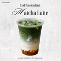 Iced Passionfruit Matcha Latte