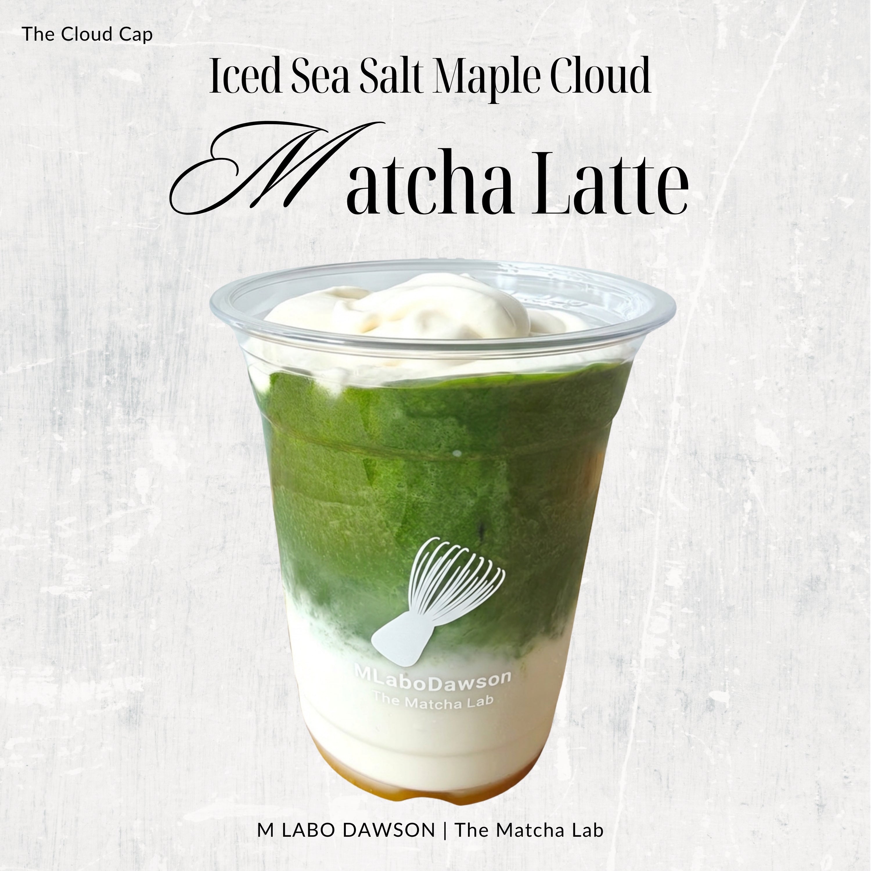 Iced Brown Sugar Cloud Matcha Latte